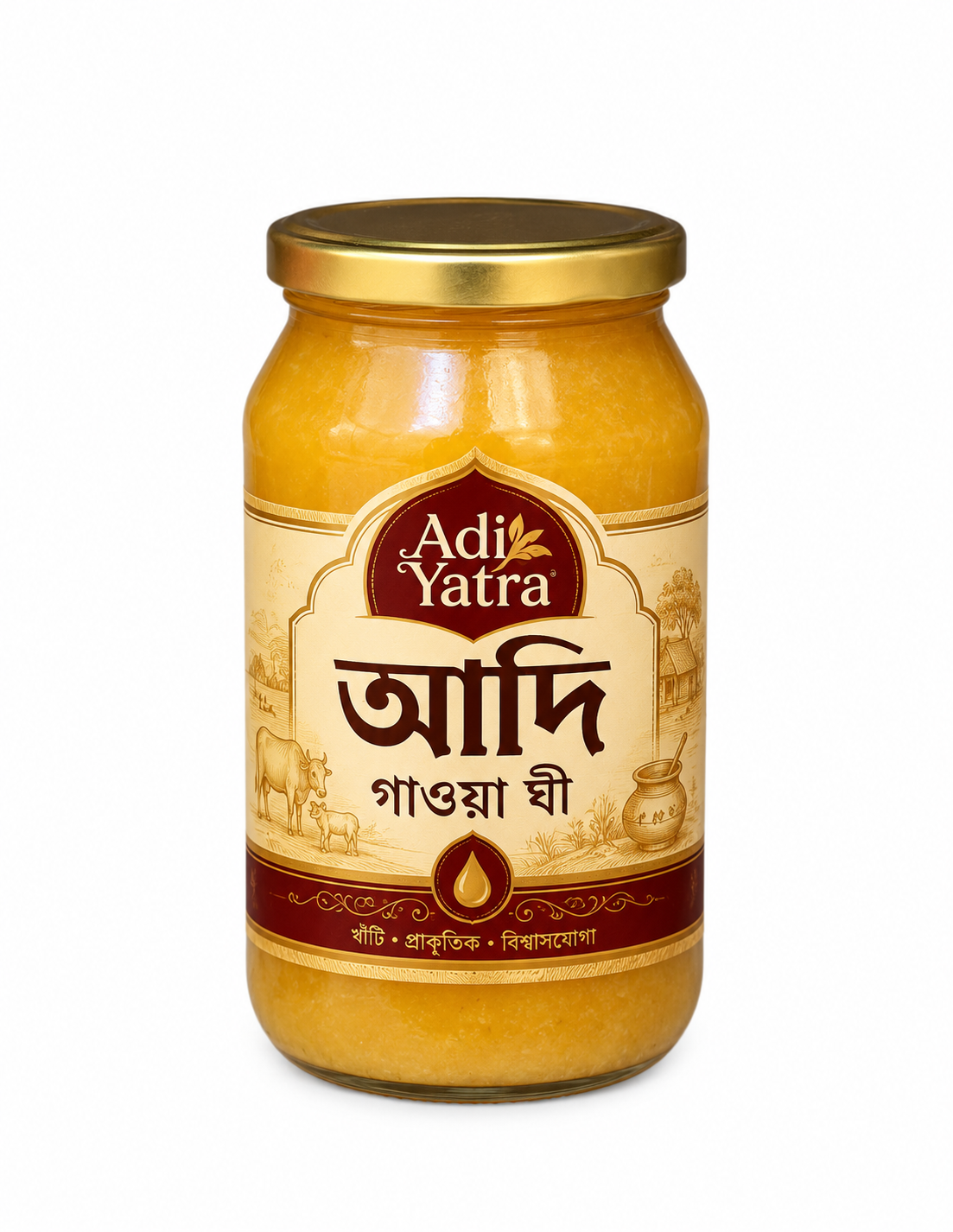 Adi Gawa Ghee (গাওয়া ঘী) 900g