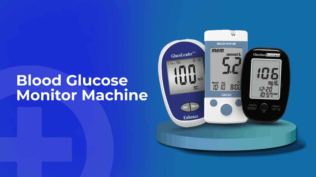 Getwell RFL GWL100 Fast Blood Sugar Check Glucometer Blood Glucose Monitoring System Diabetic Machine