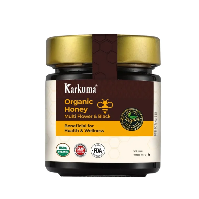 Karkuma Organic Honey – Black & Multi flower 300gram